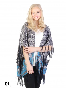Elephant Print Kimono